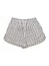 Assorted Brands Stripes Ivory Shorts Size XL - photo 1
