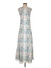 Lovers + Friends 100% Polyester Print Gray Casual Dress Size XS - photo 1
