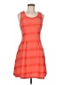 Miami Stripes Orange Casual Dress Size M (estimated) - photo 1