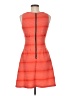 Miami Stripes Orange Casual Dress Size M (estimated) - photo 2