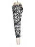Apt. 9 Print Black Active Pants Size 8 - photo 5