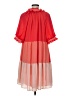Crosby 100% Polyester Color Block Red Casual Dress Size M - photo 2