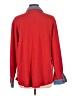 Unbranded Color Block Red Long Sleeve Blouse Size L - photo 2