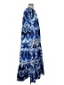 Chico's Chevron-herringbone Blue Casual Dress Size Sm (0.5) - photo 4