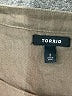 Torrid Brown 3/4 Sleeve Button-Down Shirt Size 2X Plus (2) - photo 7