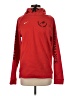 Nike 100% Polyester Red Pullover Hoodie Size S - photo 1