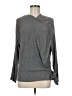Ella Moss Gray Long Sleeve Top Size M - photo 1