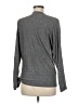 Ella Moss Gray Long Sleeve Top Size M - photo 2