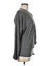 Ella Moss Gray Long Sleeve Top Size M - photo 4