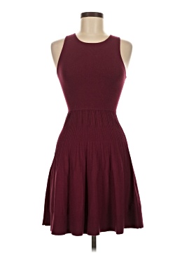 strapless open back dress Club Monaco Red White Floral Printed Ruffle Dress- Size 2  The Saved  Collection