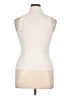 A.L.C. Ivory Sleeveless Button-Down Shirt Size XL - photo 2