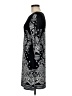 Mt Collection 100% Polyester Paisley Black Casual Dress Size M - photo 5