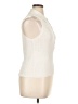 A.L.C. Ivory Sleeveless Button-Down Shirt Size XL - photo 4