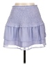 Bar III 100% Polyester Solid Blue Casual Skirt Size L - photo 2