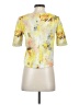 Kiind Of Yellow Short Sleeve Blouse Size XS - photo 2