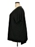 Alfani Polka Dots Black Short Sleeve Top Size 4X - photo 5