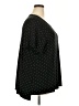 Alfani Polka Dots Black Short Sleeve Top Size 4X - photo 4