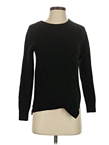 Aqua Cashmere Pullover Sweater (view 1)