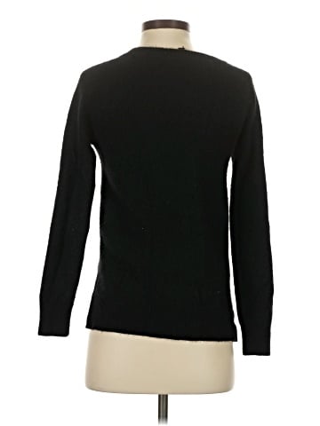 Aqua Cashmere Pullover Sweater (view 2)