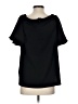 Do & Be 100% Polyester Black Short Sleeve Top Size S - photo 2