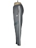 Adidas 100% Polyester Color Block Gray Track Pants Size M - photo 5