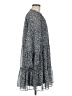 1.State 100% Polyester Print Gray Casual Dress Size M - photo 4