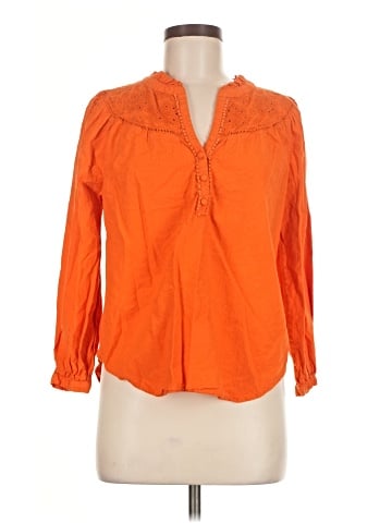 Ann Taylor LOFT 3/4 Sleeve Blouse (view 1)
