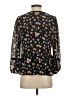 Madewell 100% Polyester Black 3/4 Sleeve Blouse Size S - photo 2