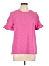 Unbranded Pink Short Sleeve Top Size L - photo 1