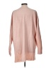 Free People Solid Pink Pullover Sweater Size L - photo 2