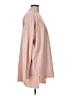 Free People Solid Pink Pullover Sweater Size L - photo 4