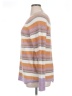 Caslon Stripes Purple Pullover Sweater Size XL - photo 5
