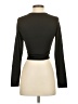 Shein Black Long Sleeve Top Size 4 - photo 2