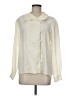 Evan Picone 100% Polyester Ivory Long Sleeve Blouse Size 8 - photo 1