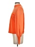 Flat White Orange Long Sleeve Blouse Size S - photo 5