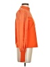 Flat White Orange Long Sleeve Blouse Size S - photo 4