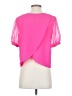 Bisou Bisou 100% Polyester Pink Short Sleeve T-Shirt Size S - photo 2
