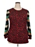Unbranded Red 3/4 Sleeve Top Size XXL - photo 1