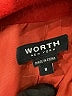 Worth New York Red Coat Size 8 - photo 6