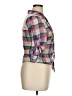 American Rag Cie 100% Polyester Plaid Pink 3/4 Sleeve Blouse Size XL - photo 4