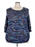 Studio Works Tweed Blue Pullover Sweater Size 3X - photo 1