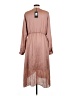 ABS Collection 100% Polyester Tan Casual Dress Size L - photo 2