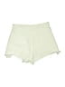 Zara Green Denim Shorts Size 6 - photo 2