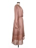 ABS Collection 100% Polyester Tan Casual Dress Size L - photo 4