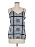 Assorted Brands 100% Polyester Blue Black Sleeveless Blouse Size M - photo 1
