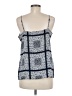 Assorted Brands 100% Polyester Blue Black Sleeveless Blouse Size M - photo 2