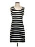 Max Studio 100% Cotton Stripes Black Casual Dress Size S - photo 1