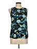 Violet & Claire 100% Polyester Blue Sleeveless Blouse Size M - photo 1