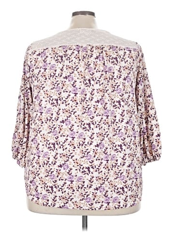MELLODAY 3/4 Sleeve Blouse (view 2)