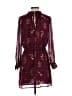 WAYF 100% Polyester Floral Burgundy Casual Dress Size S - photo 2